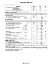 MCR12DSMT4 Datasheet Page 2