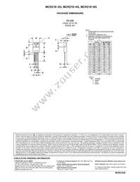 MCR218-006 Datasheet Page 4