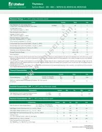 MCR218-6G Datasheet Page 2