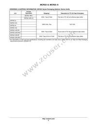 MCR22-6RLRPG Datasheet Page 6