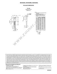 MCR25M Datasheet Page 5