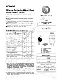 MCR68-002 Datasheet Cover