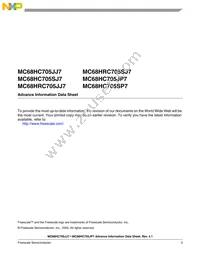 MCR705JP7CDWE Datasheet Page 3