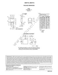 MCR716T4 Datasheet Page 5