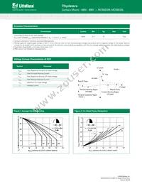 MCR8DSNT4G Datasheet Page 3