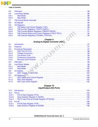 MCR908JK3ECPE Datasheet Page 10