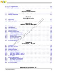 MCR908JK3ECPE Datasheet Page 13