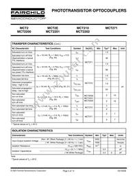 MCT271M Datasheet Page 5
