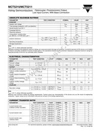 MCT5210-X007T Datasheet Page 2