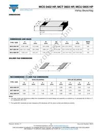 MCU0805PD1002DP500 Datasheet Page 9