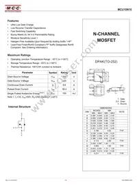 MCU10N10-TP Datasheet Cover