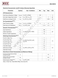 MCU10N10-TP Datasheet Page 2