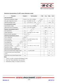 MCU20N06A-TP Datasheet Page 2