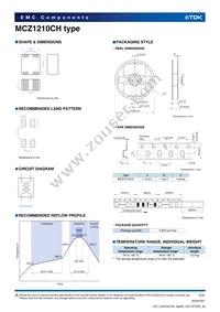 MCZ1210CH240L2TA0G Datasheet Page 3