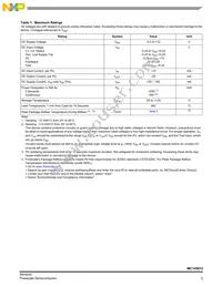 MCZ145012EG Datasheet Page 3