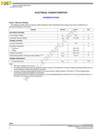 MCZ33094EG Datasheet Page 4