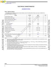 MCZ33290EF Datasheet Page 4