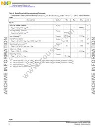 MCZ33290EF Datasheet Page 6