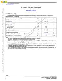 MCZ33390EF Datasheet Page 4