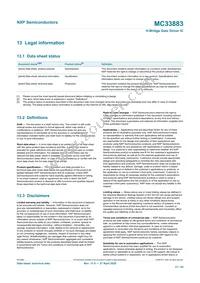 MCZ33883EG Datasheet Page 21