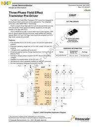 MCZ33927EK Datasheet Cover