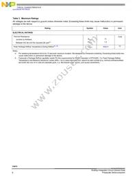 MCZ33975AEKR2 Datasheet Page 6