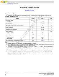 MCZ33976EGR2 Datasheet Page 4