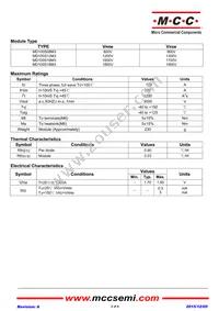 MD100S16M3-BP Datasheet Page 2