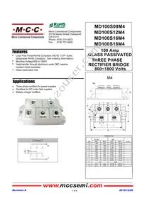 MD100S16M4-BP Datasheet Cover