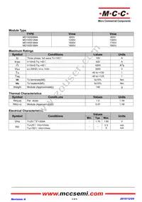 MD100S16M4-BP Datasheet Page 2