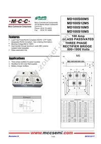 MD100S16M5-BP Datasheet Cover