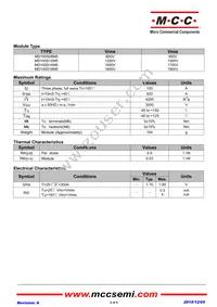 MD100S16M5-BP Datasheet Page 2
