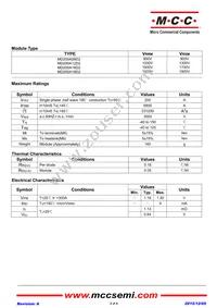 MD200A16D2-BP Datasheet Page 2