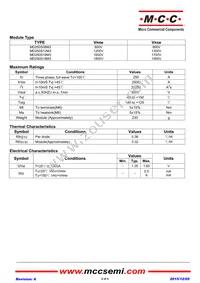 MD250S16M3-BP Datasheet Page 2
