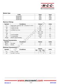 MD36K16D1-BP Datasheet Page 2