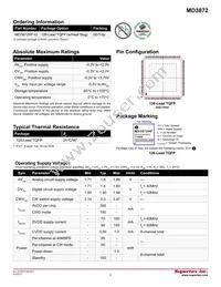 MD3872HF-G Datasheet Page 2