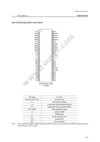 MD51V65165E-50TAZ0AR Datasheet Page 2