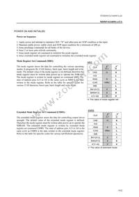 MD56V62160M-7TAZ0AX Datasheet Page 9
