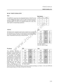 MD56V62160M-7TAZ0AX Datasheet Page 13