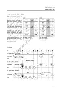 MD56V62160M-7TAZ0AX Datasheet Page 14