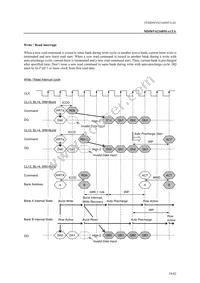 MD56V62160M-7TAZ0AX Datasheet Page 18