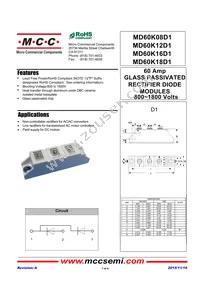 MD60K16D1-BP Datasheet Cover