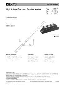 MDA95-22N1B Datasheet Cover