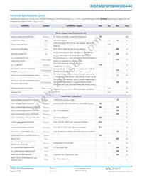 MDCM270P280M500A40 Datasheet Page 6
