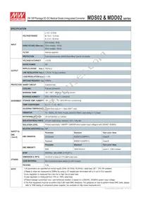 MDD02L-05 Datasheet Page 3