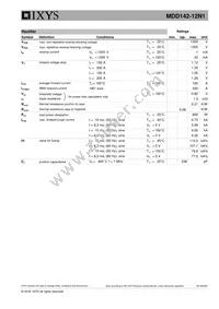 MDD142-12N1 Datasheet Page 2