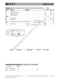 MDD142-12N1 Datasheet Page 3