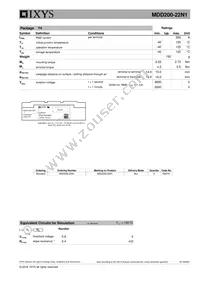 MDD200-22N1 Datasheet Page 3