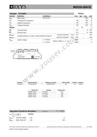 MDD26-08N1B Datasheet Page 3