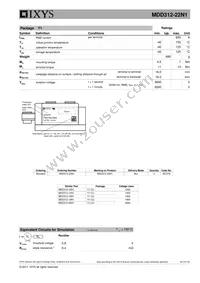 MDD312-22N1 Datasheet Page 3